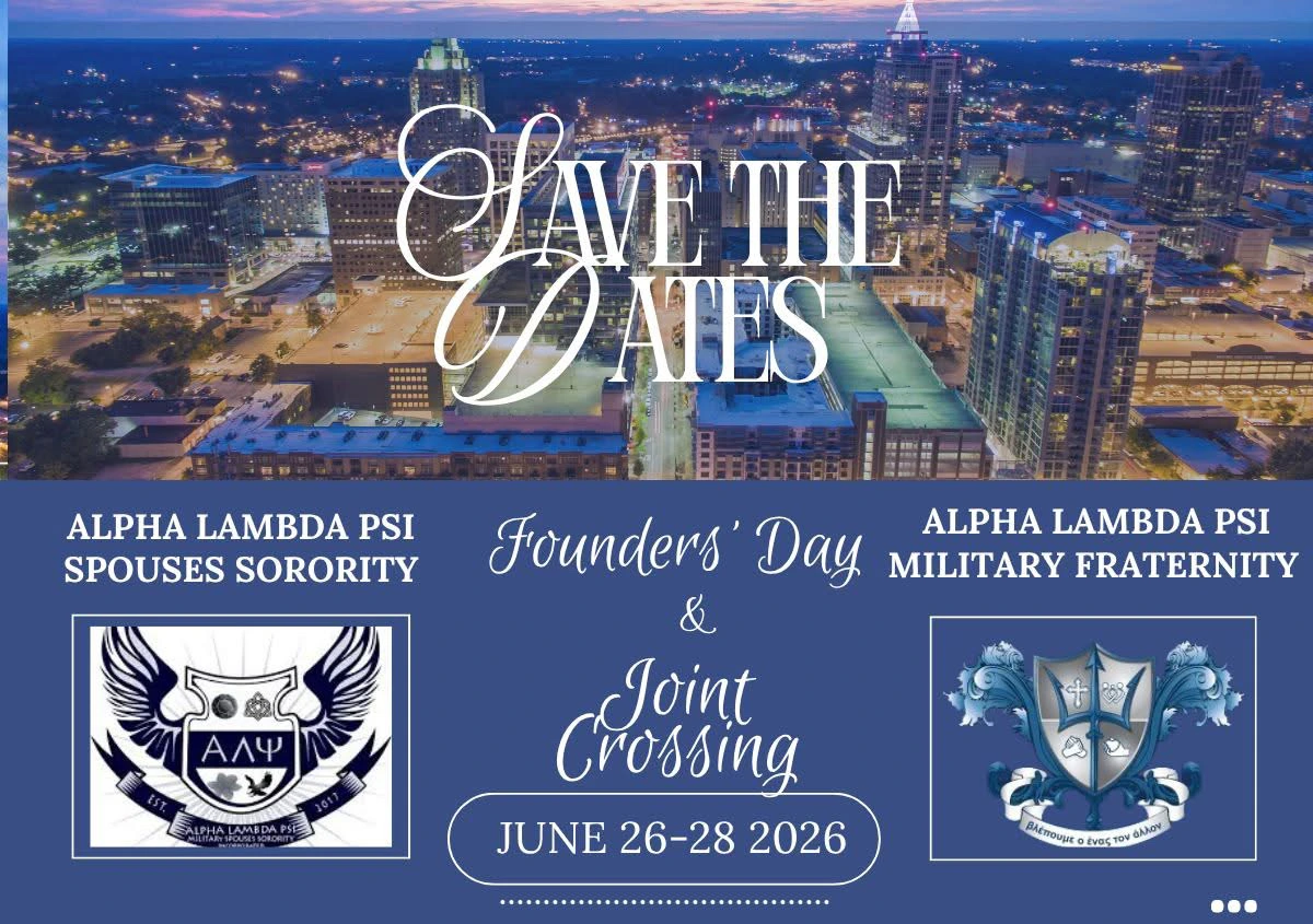 Founders' Day and Joint Crossing event flyer, June 26 through June 28, 2026